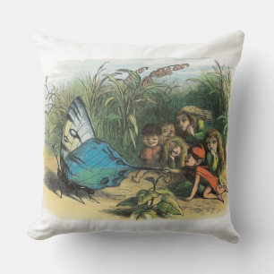 Butterfly Elf Artwork Cute Elves Butterflies Cushion