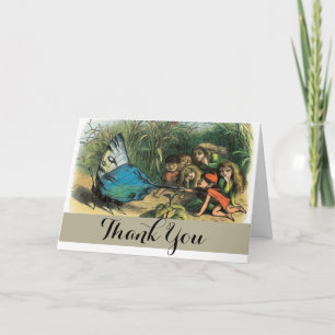 Butterfly Elf Artwork Cute Elves Butterflies Thank You Card