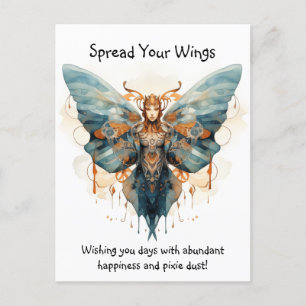 Butterfly Encouragement Postcard