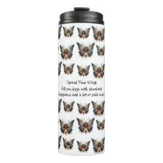 Butterfly Encouragement Thermal Tumbler