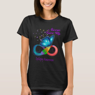 Butterfly Epilepsy Awareness  T-Shirt
