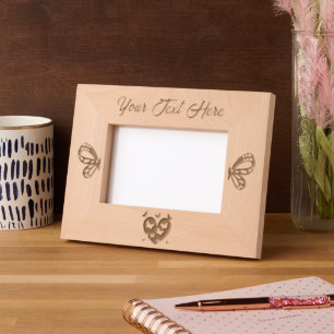 Butterfly etched frames