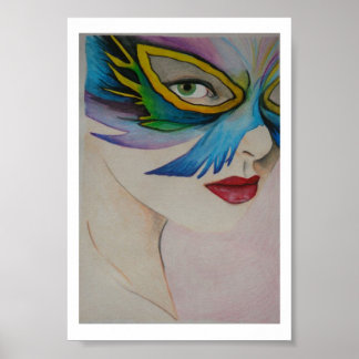 Butterfly eye poster