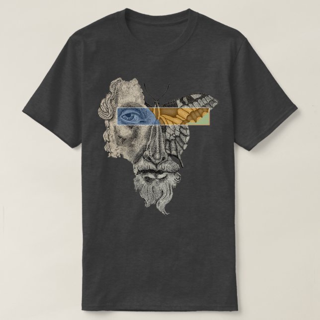 Butterfly Face 1 T-Shirt (Design Front)