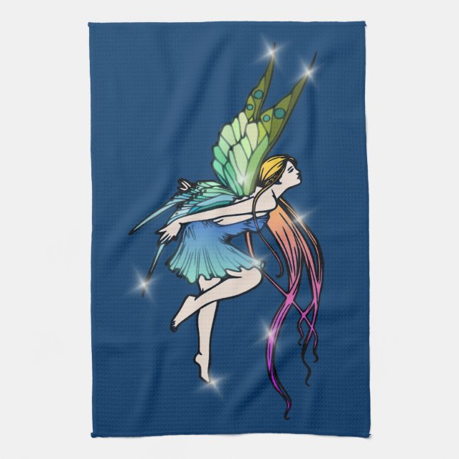 Butterfly Fairy Tea Towel (Vertical)