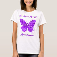 Butterfly Faith Hope Love Lupus Awareness