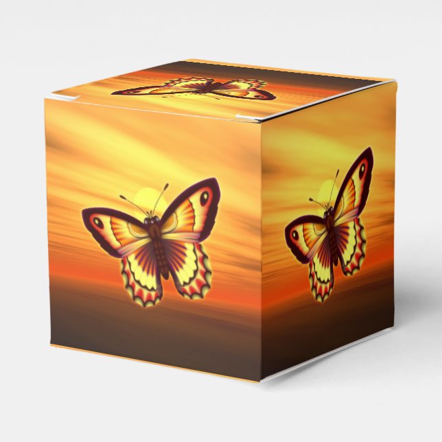 Butterfly Favour Box (Front Side)