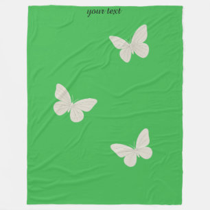 Butterfly Fleece Blanket