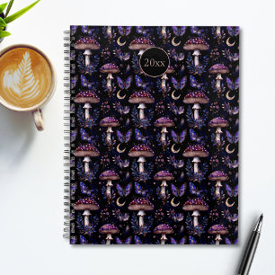 Butterfly, Floral and Mushroom Celestial Pattern Planner