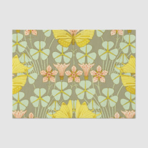 Butterfly Floral Botanical Colourful Tissue Paper