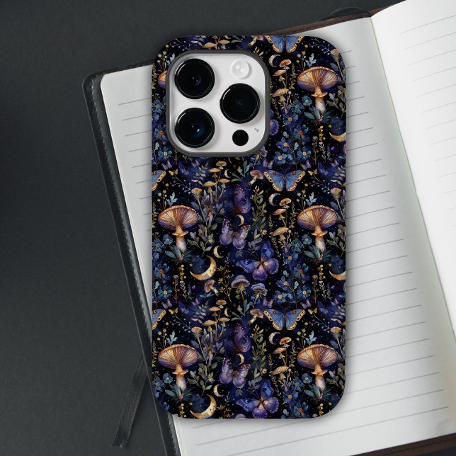 Butterfly Floral Celestial Mystical Pattern Case-Mate iPhone Case (Creator Uploaded)