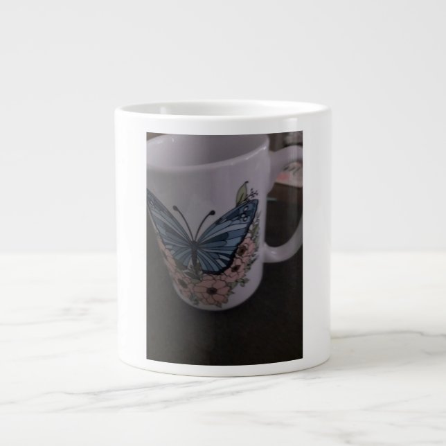 butterfly floral mug (Front)