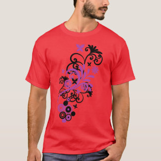 Butterfly Flourish PURPLE T-Shirt