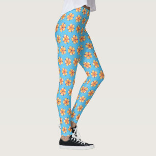 Butterfly Flower Leggings