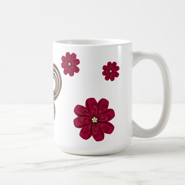Butterfly Flower Mug (Right)