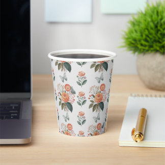 Butterfly Flower spells Paper Cups