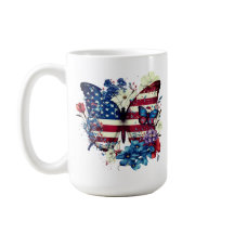 Butterfly, Flowers, Independence Day