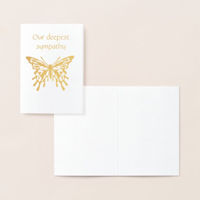 Butterfly Foil Card (Display)