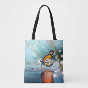 Butterfly Forest Nature Serene Tranquil Tote Bag
