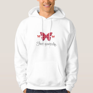 Butterfly, Free yourself.  Hoodie