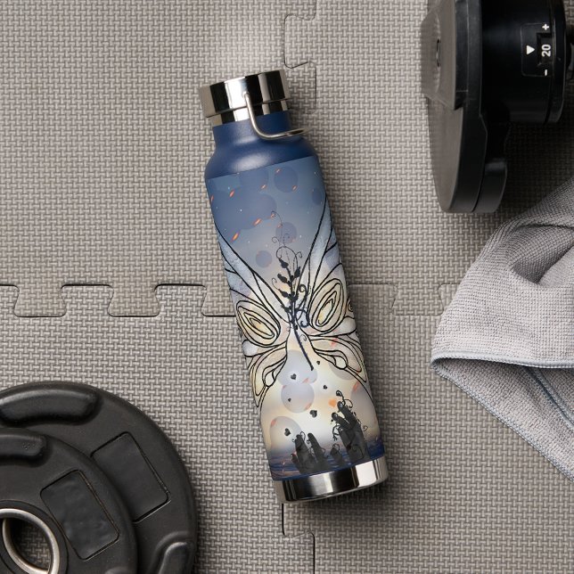 Butterfly Freedom Water Bottle (Creator Uploaded)