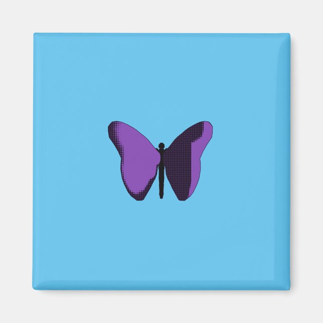  Butterfly Fridge Magnet (Front)