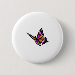 Butterfly from Heaven 6 Cm Round Badge