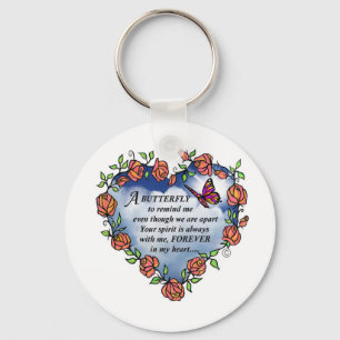 Butterfly from Heaven Key Ring