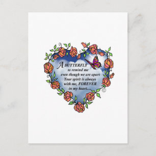 Butterfly from Heaven Postcard