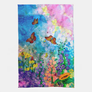 Butterfly Garden 16" x 24" Hand Towel