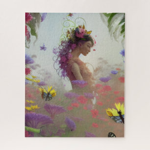 Butterfly Garden AI Generated Jigsaw Puzzle