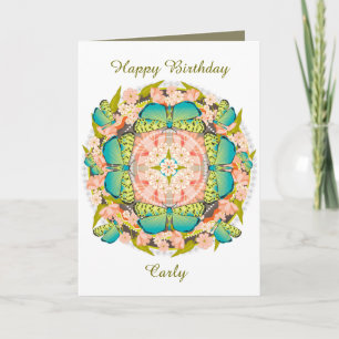Butterfly Garden Card