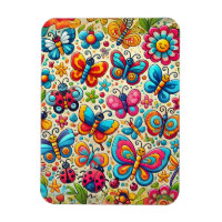 Butterfly Garden Cartoon