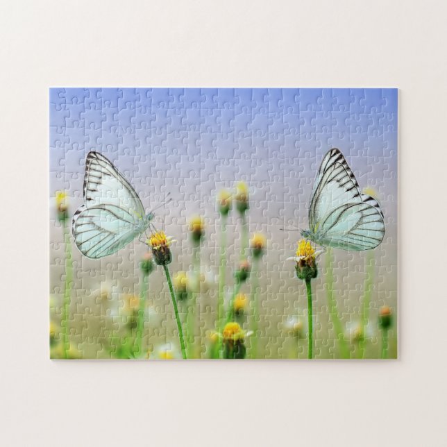 Butterfly Garden Jigsaw Puzzle (Horizontal)