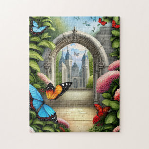 Butterfly Garden Jigsaw Puzzle