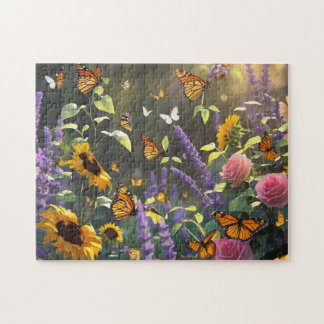Butterfly Garden Jigsaw Puzzle