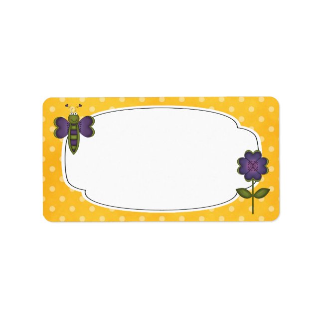 Butterfly Garden Label (Front)