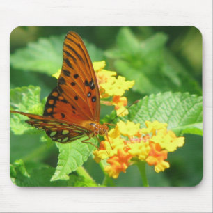Butterfly Garden Mouse Pad