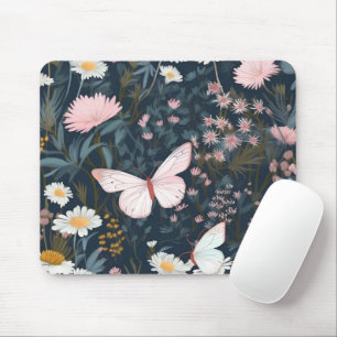 Butterfly Garden Mouse Pad