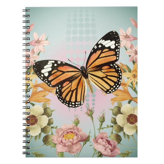 Butterfly Garden-notebook Notebook (Front)