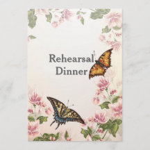 Butterfly Garden Rehearsal Dinner