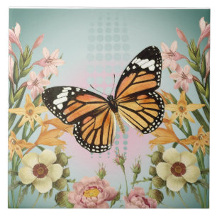 Butterfly Garden-tile Tile