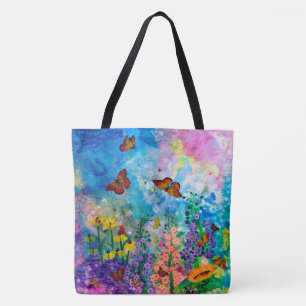 Butterfly Garden Tote Bag