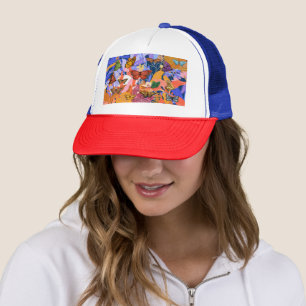 Butterfly Garden Trucker Hat