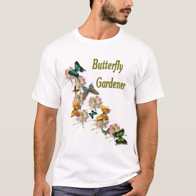 Butterfly Gardener T-Shirt (Front)