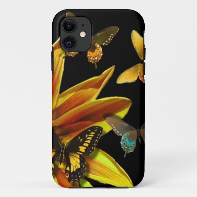 Butterfly Gardens Case-Mate iPhone Case (Back)