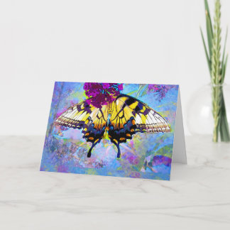 Butterfly Get Well Soon Card