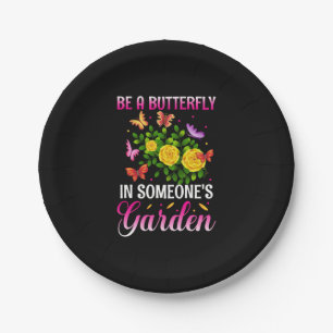 Butterfly Gift Be A Butterfly Paper Plate