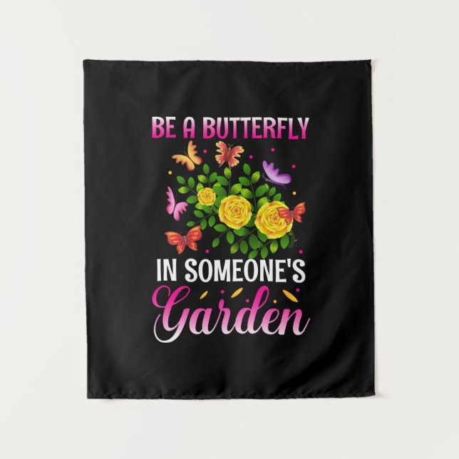 Butterfly Gift | Be A Butterfly Tapestry (Front)