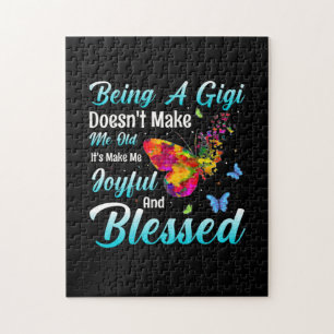 Butterfly Gift   Being A GiGi Jigsaw Puzzle
